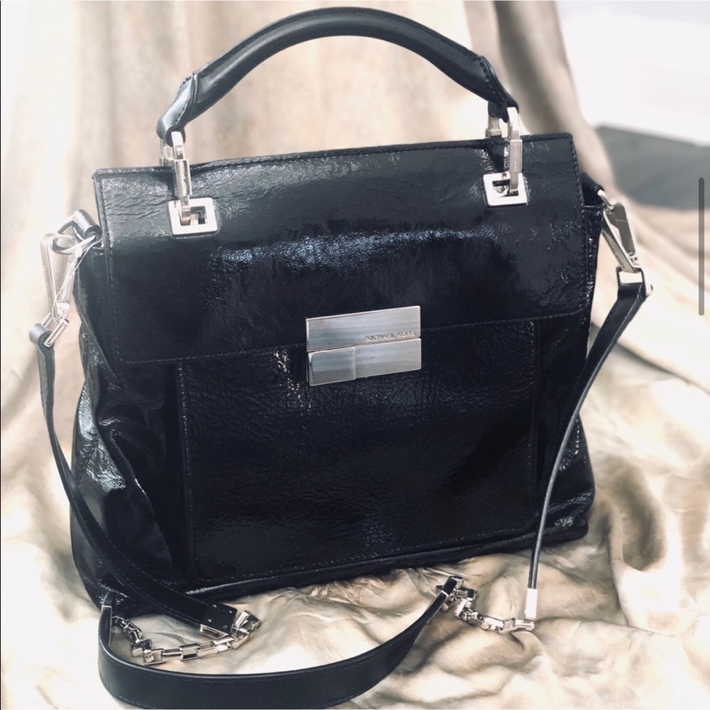 Michael Kors Quinn Crossbody Satchel Handbag Purse - Picture 10 of 16